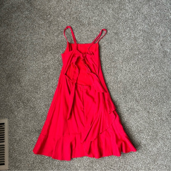 Red Mini Dress - Picture 3 of 3